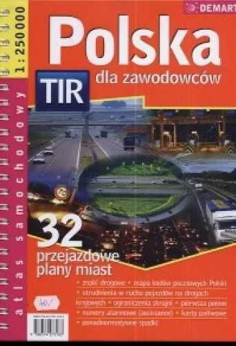Polska dla zawodowców Atlas samochodowy 1:250000