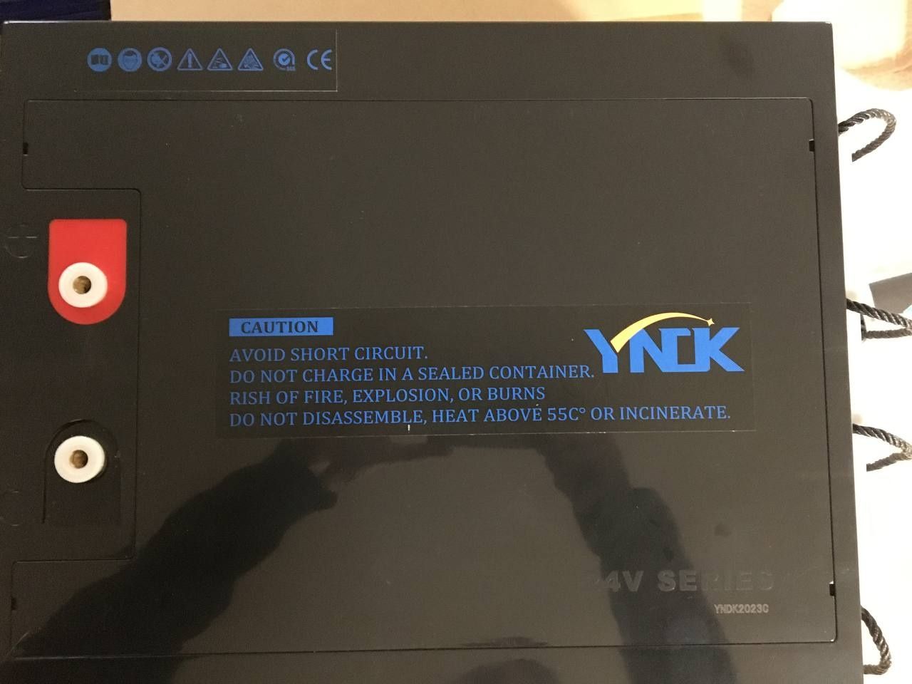 Аккумуляторная батарея YNDK GEL 24V 150Ah (445x351x274)