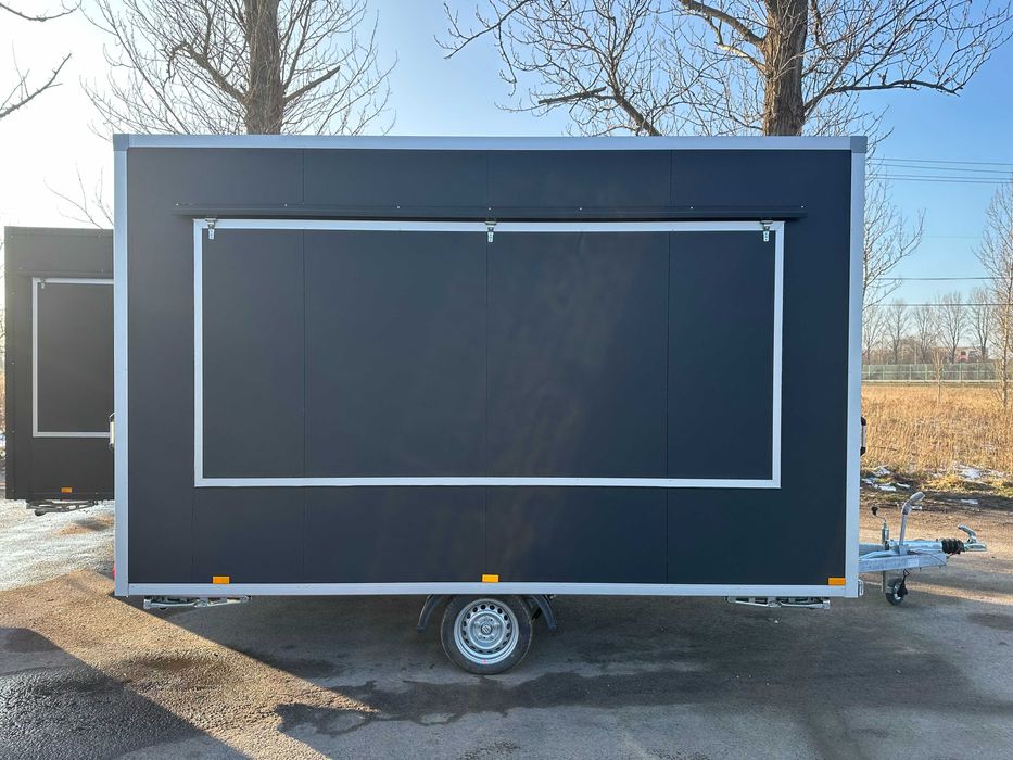 Przyczepa Gastronomiczna FoodyWheel A4020 NOWY MODEL 2025 FoodTruck