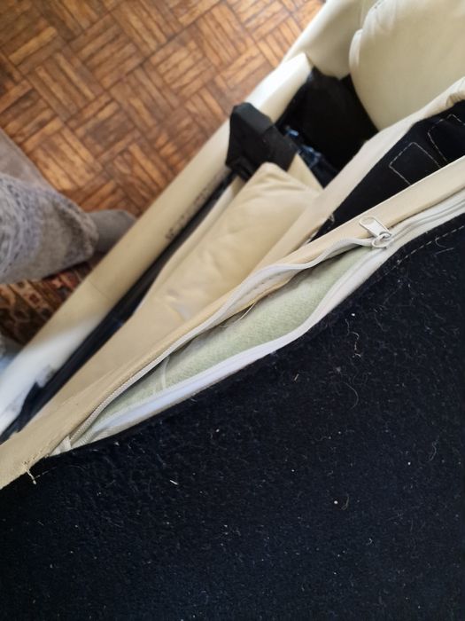 Duży narożnik ze skóry