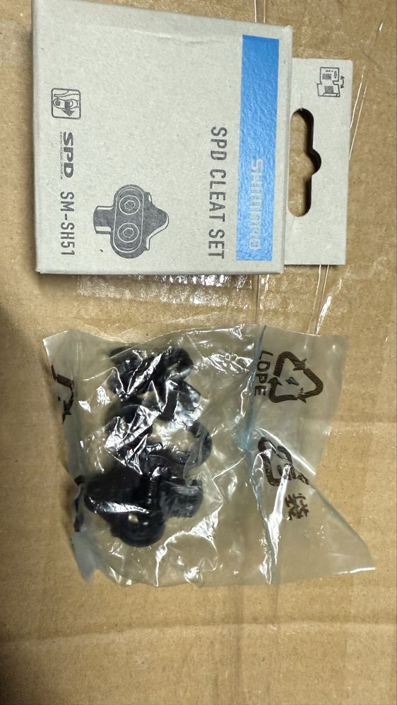Pedais shimano m520
