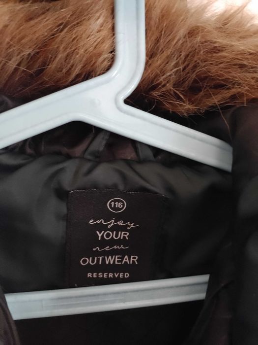 Kurtka zimowa dziewczęca