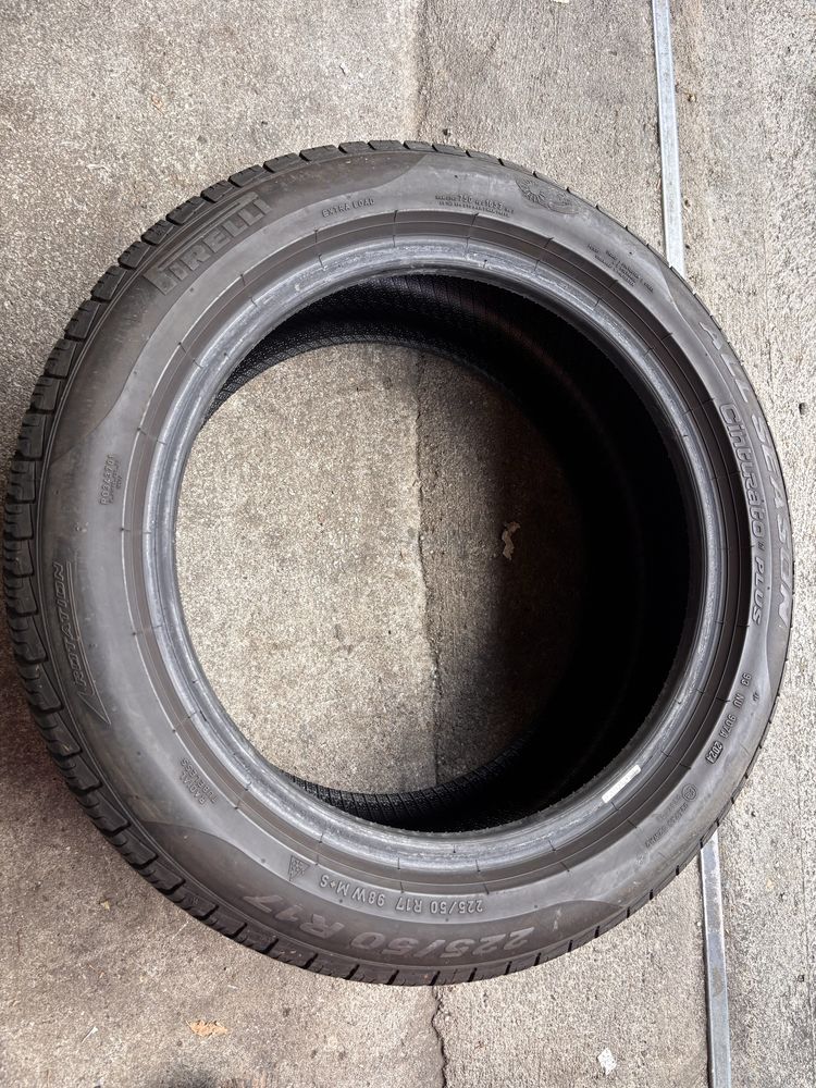 225/50/17 Pirelli Allseason 7,5 mm 2024r Opona pojedyncza jak nowa