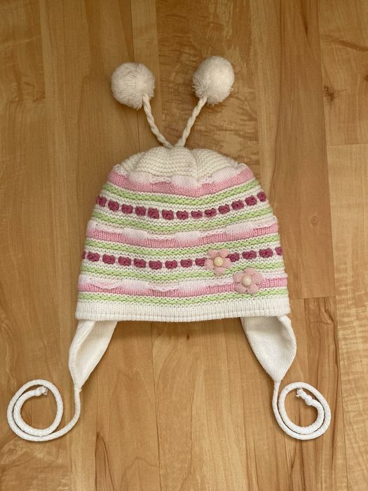 Шапка тепла для дівчинки 1,5- 3 р.