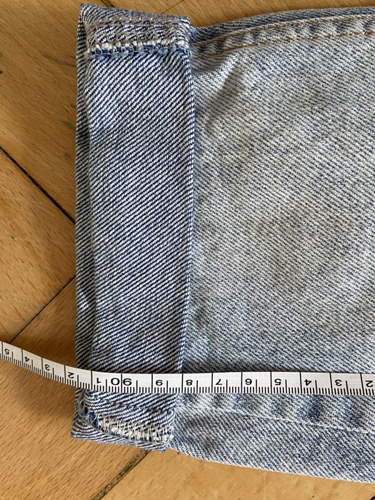 Zoom 36 S damskie spodnie jeansy dżinsy niebisekie przetarcia szeroka