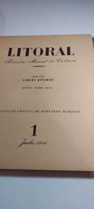 Litoral, Revista Mensal de Cultura | Número 1