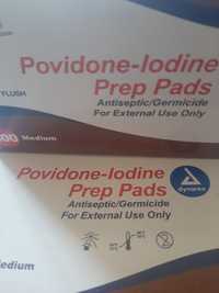 Бактерицидна повязка салфетки Povidone iodine 10 повідон йод салфетки