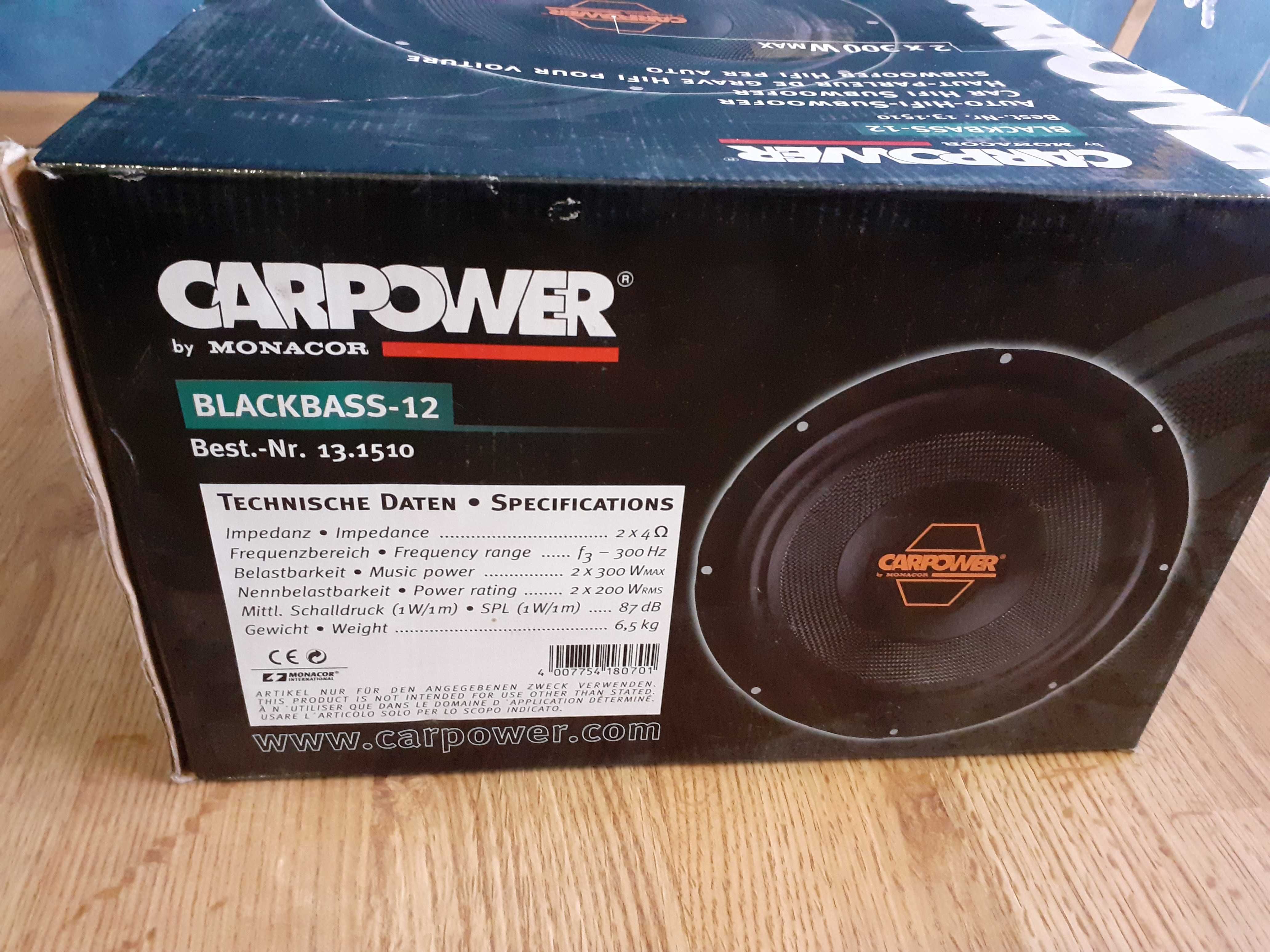 JBL wzmacniacz gto 5355 subwoofer kondensator zestaw car audio
