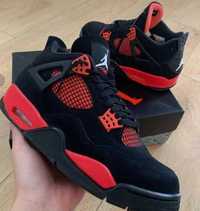 Buty Nike Air Jordan 4 Retro Red| Red Thunder | Jordan 4 Retro