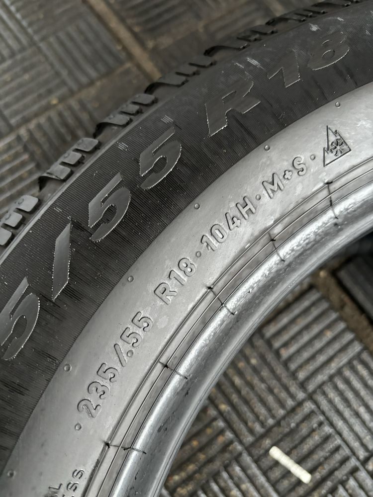 2x opony zimowe 235/55 r18 pirelli winter 2 scorpion