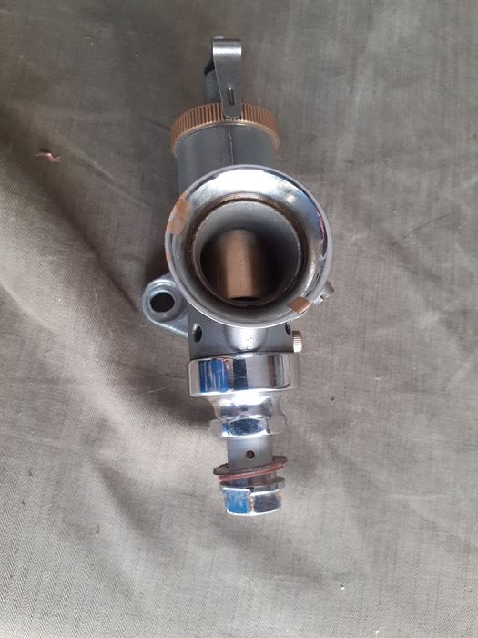 Corpo de Carburador amal 76 AE/1AK, rectificado, Igual a novo.