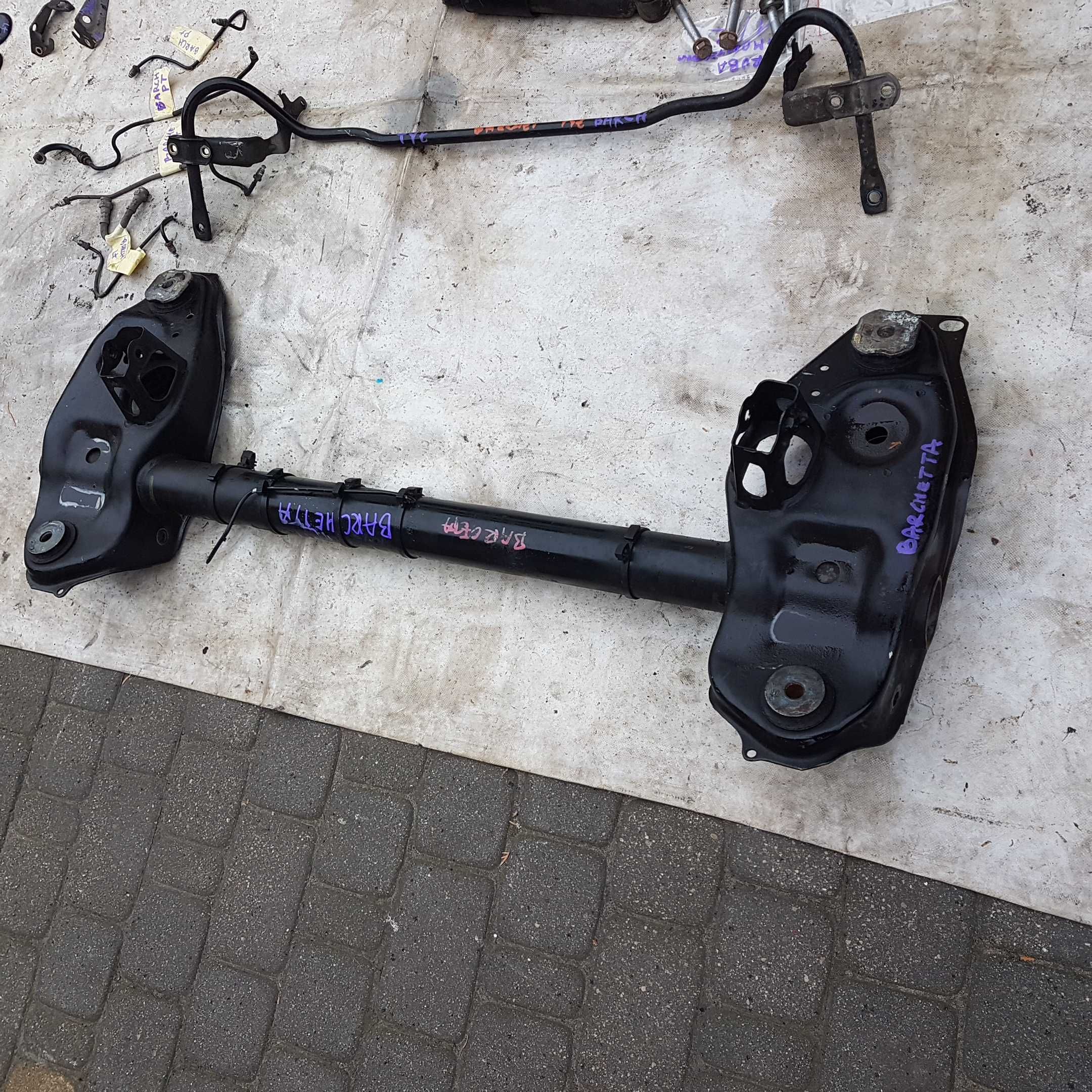 tarcza tarcze hamulcowe tył tylne fiat barchetta jak nowe 2 szt