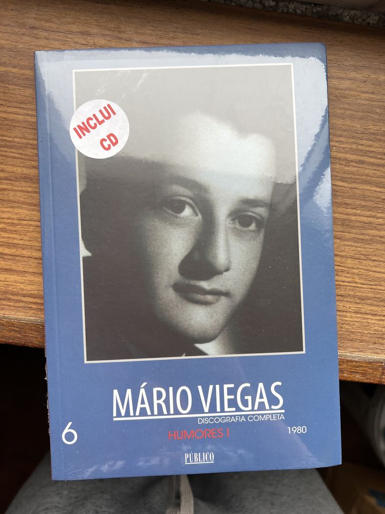 Coleção: Mário Viegas Discografia Completa Livros + CDS