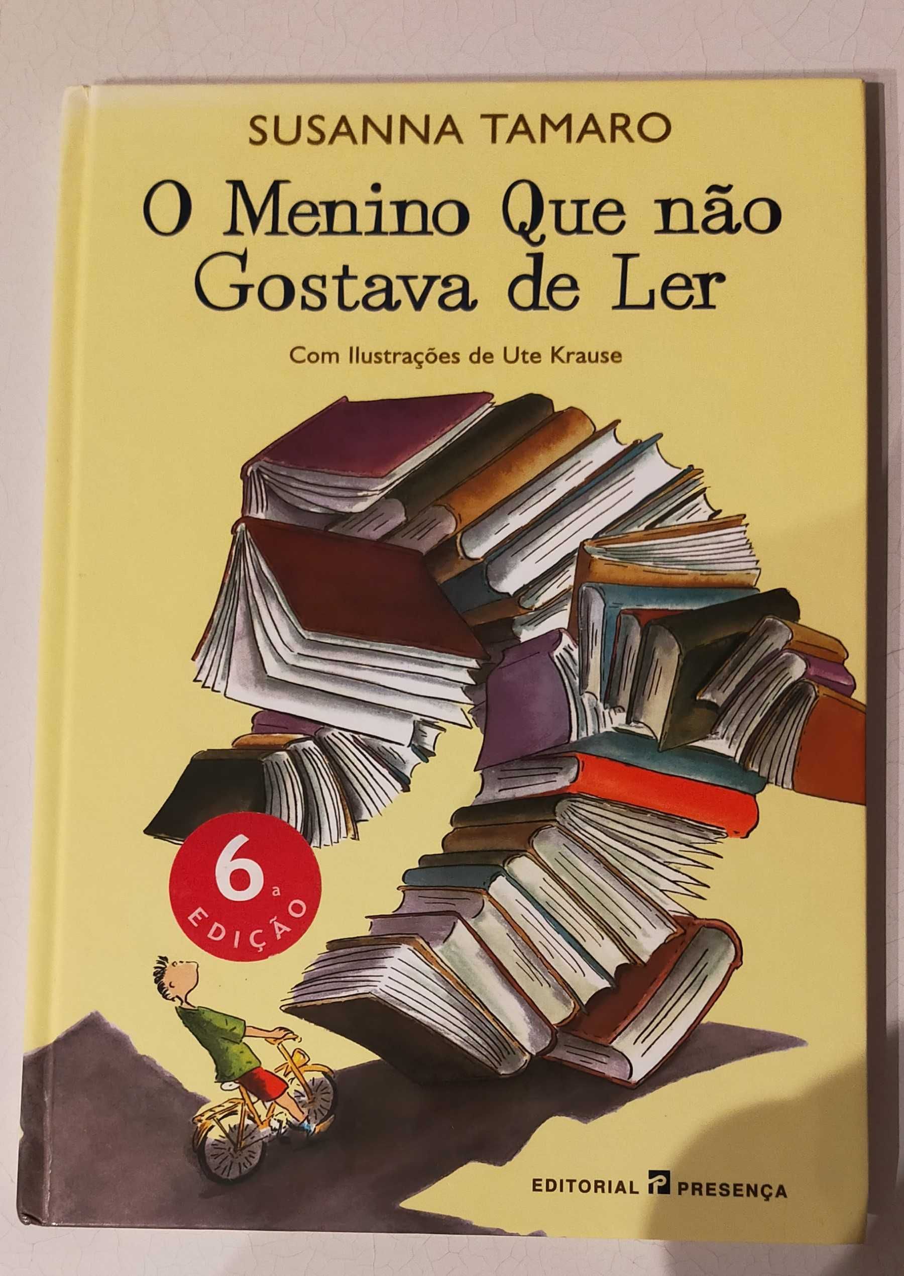 O menino que não gostava de ler - Livro