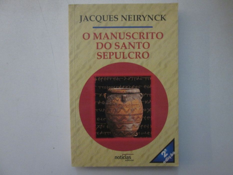O manuscrito do Santo sepulcro- Jacques Neirynck
