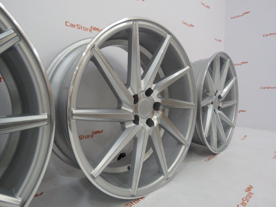 Jantes Estilo Vossen CVT 18 x 8 et35 5x100 Silver Machined