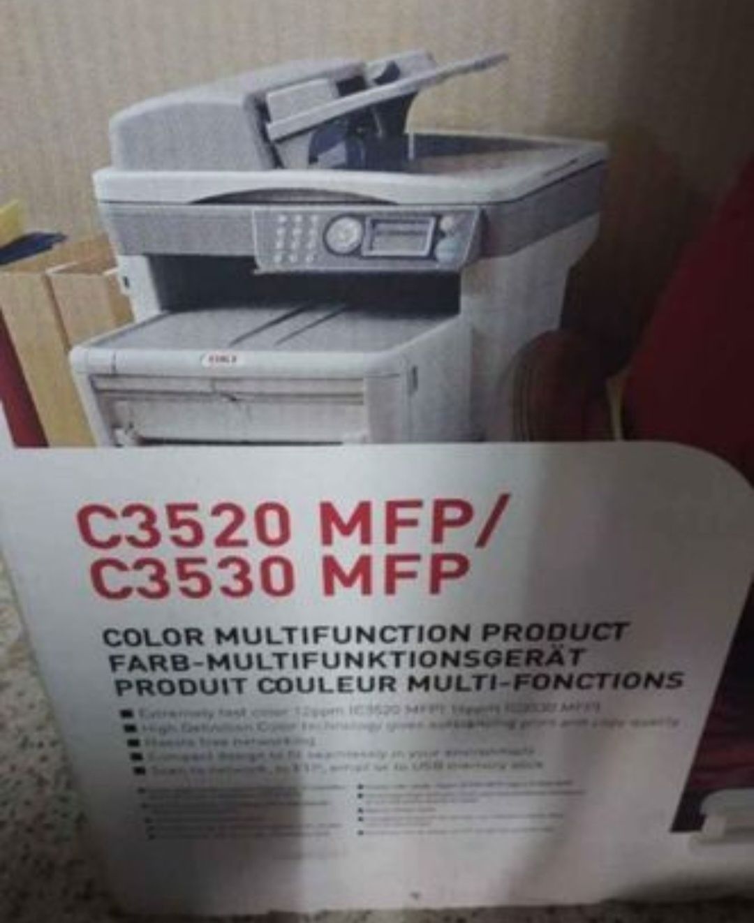 Impressora OKI C3530 MFP