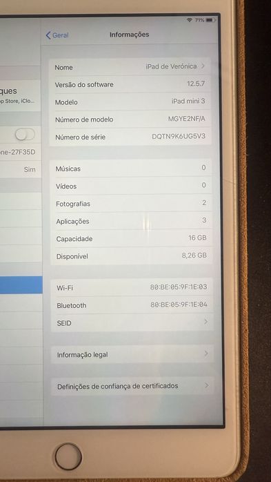 Ipad mini 3 - 16gb