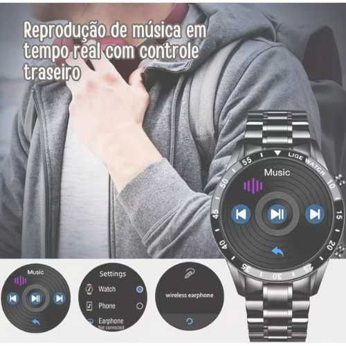 Relógio Inteligente LIGE · Smart Watch NOVO/SELADO