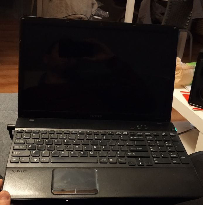 Laptop Sony Vaio uszkodzony
