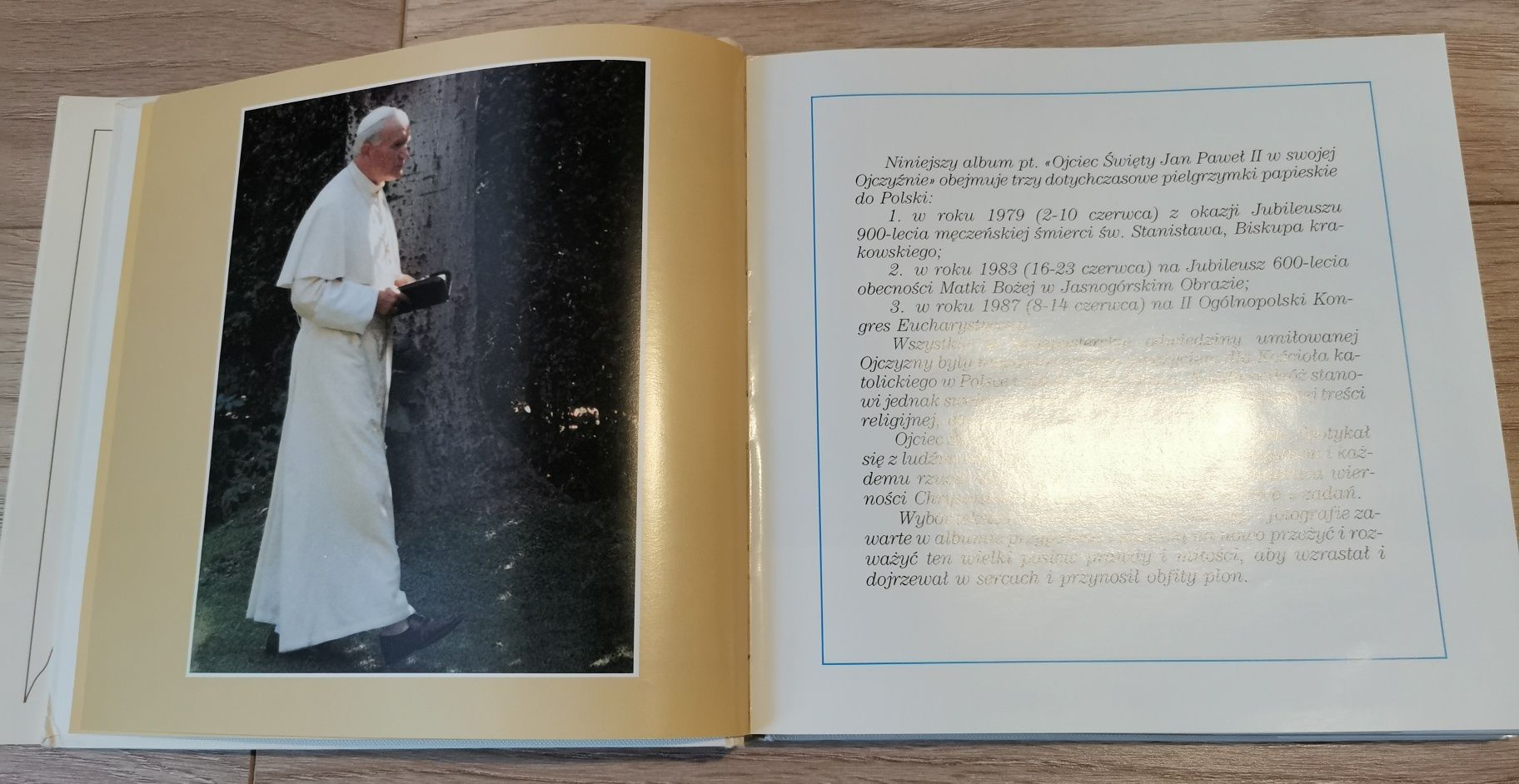 Album Ojciec Święty Jan Paweł II w swojej ojczyźnie