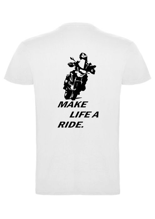 T-shirt BMW Motorrad motorcycle "MAKE LIFE A RIDE"