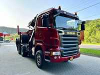 Scania R480 6x6 DO DREWNA