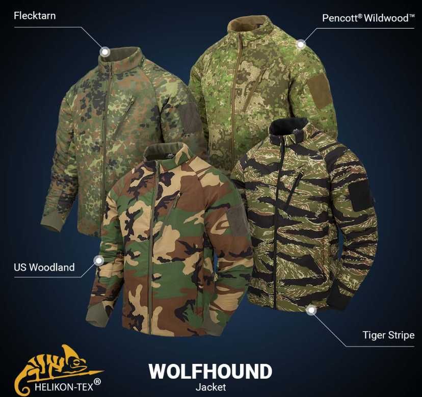 WOLFHOUND HELIKON-TEX Climashield® Apex термо куртка бомбер топ якість