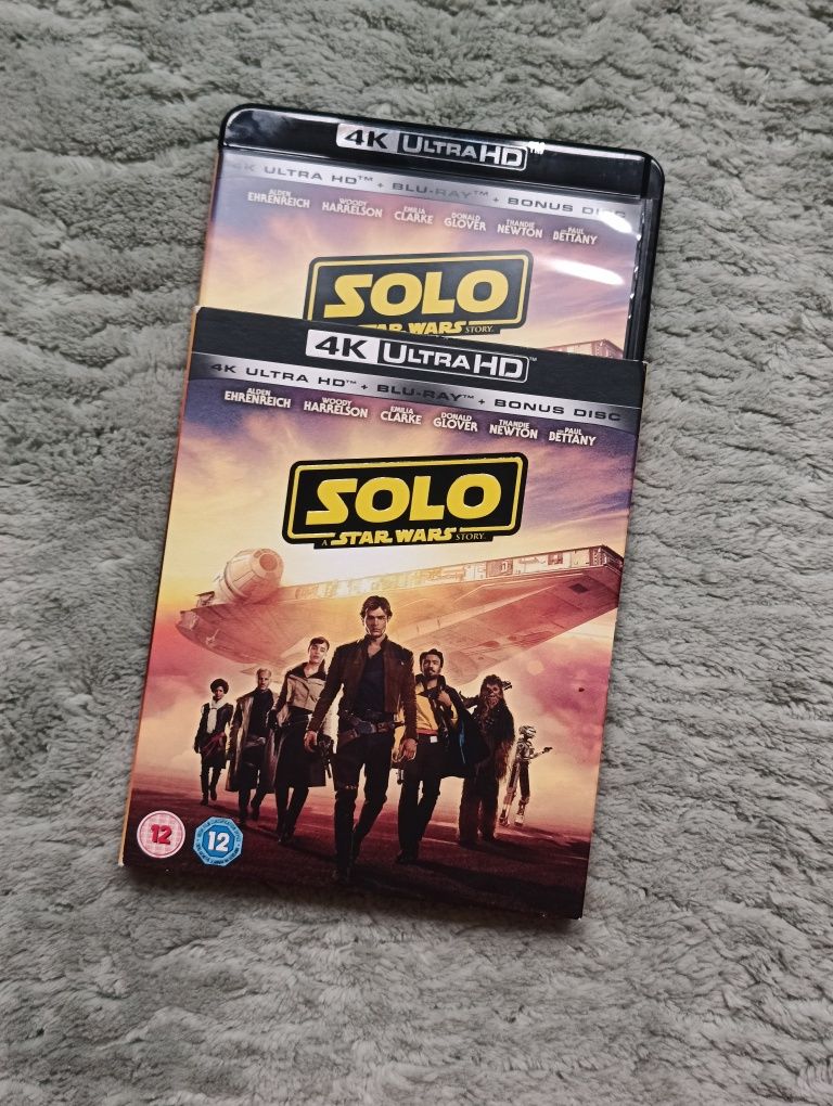 Solo STAR WARS story 4k ultra HD/Blu-ray