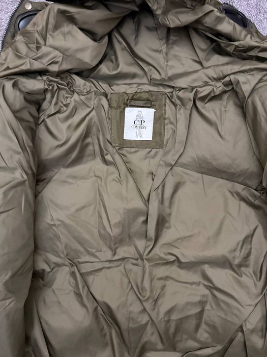 CP Company x Palace Puffer Jacket Brown