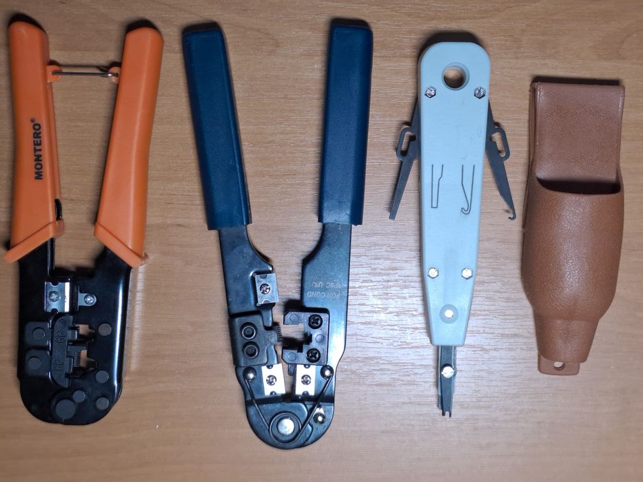 Продам набор сетевого инструмента ,тестер ,обжимные клещи