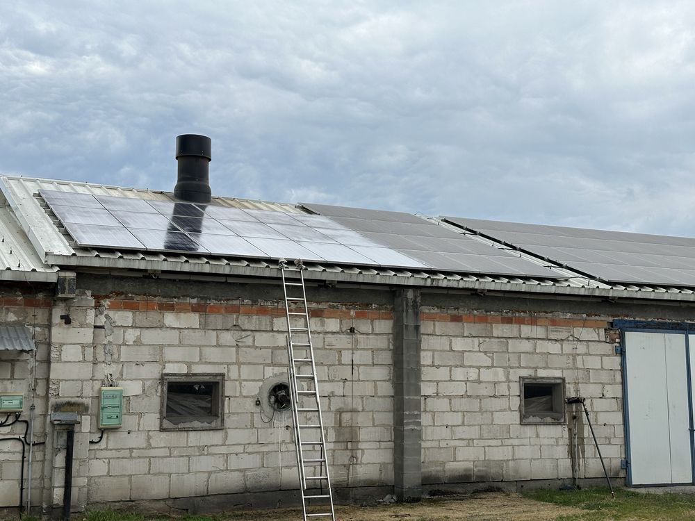 Mycie okien oraz paneli fotowoltaicznych