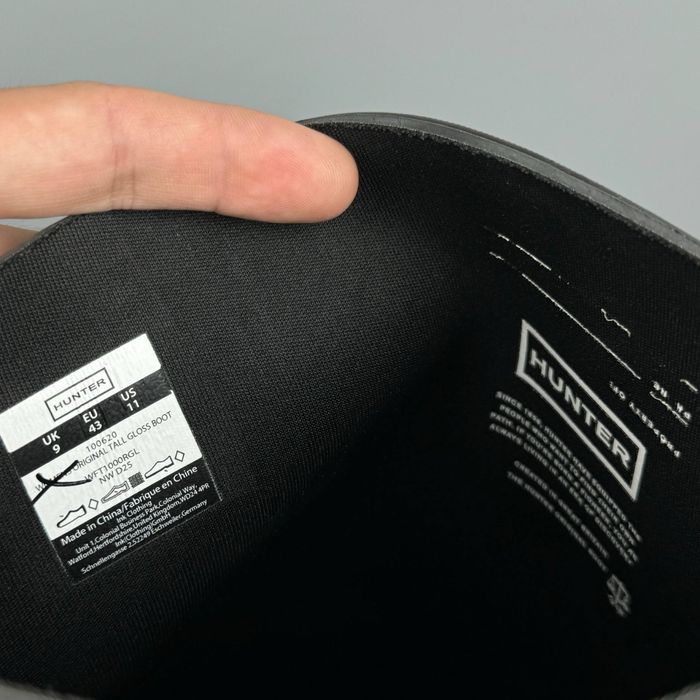 Ботинки Hunter Original Tall Gloss резиновые сапоги трекинговые горные