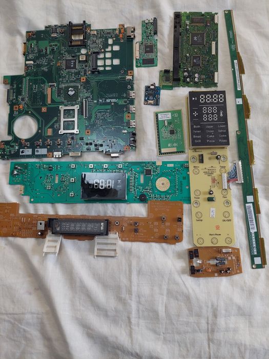 Компютерные и разные платы б/у на детали