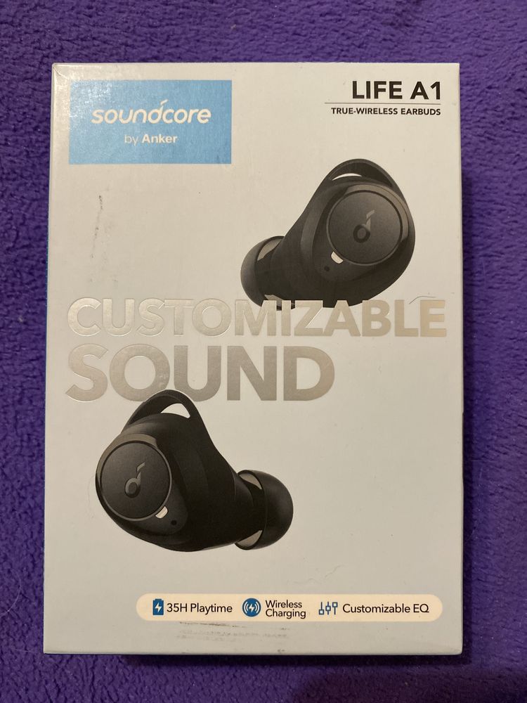 Бездротові навушники ANKER SOUNDCORE LIFE A1 BLACK