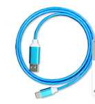 Kabel USB C świecący podświetlenie led Nowy