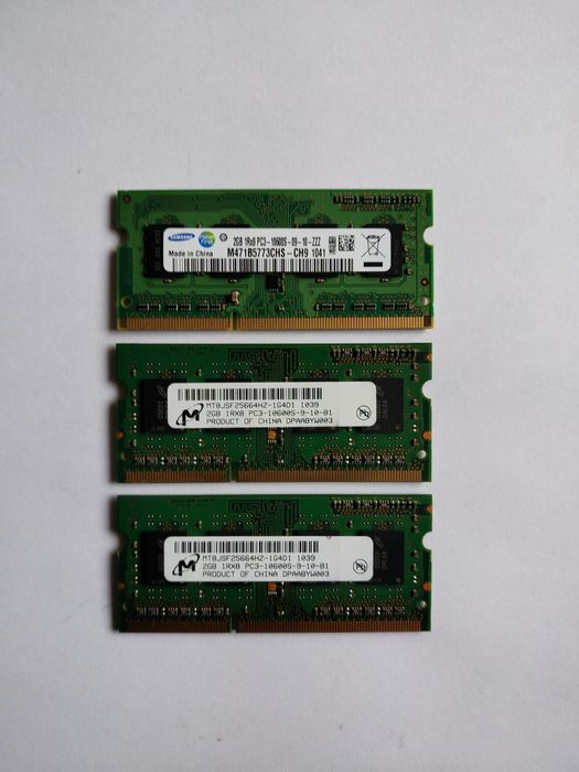 Пам'ять для ноутбука SODIMM 2 - 4Гб