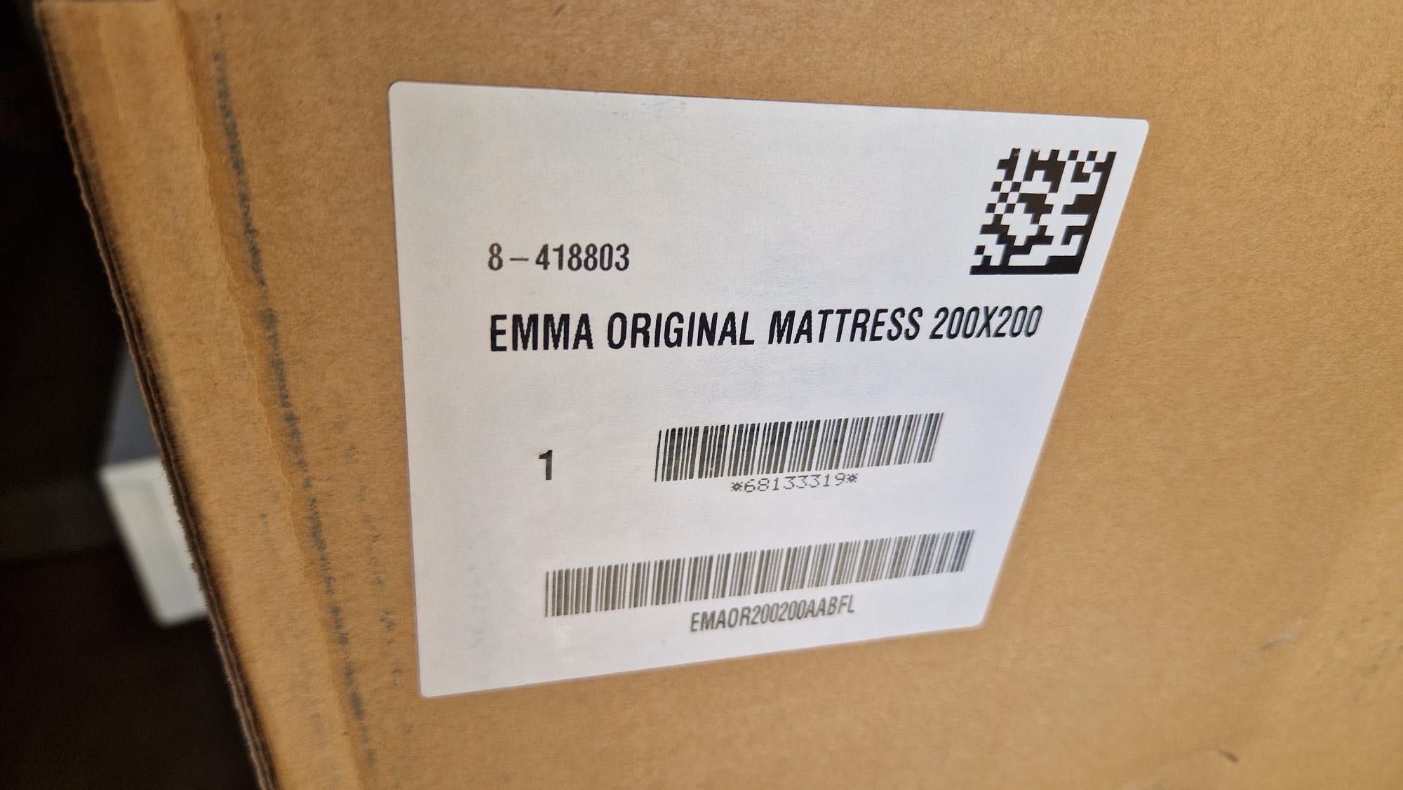 Vende-se colchão Emma Original 200x200 NOVO embalado de fábrica.