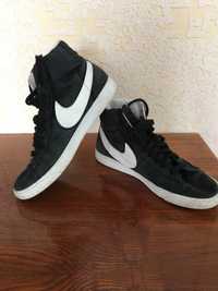 Nike blazer mid 77 black кеди