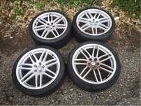 Jantes 18 com pneus audi 5x112