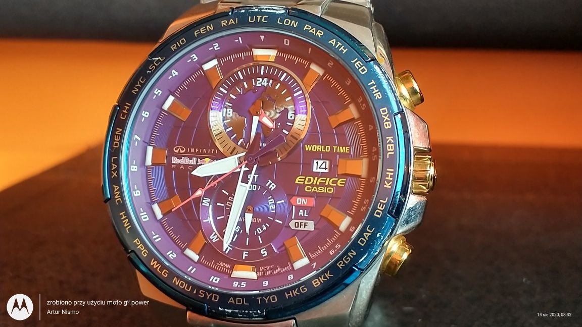 Casio Edifice EFR 550RB-2AER Redbull Infiniti (Edycja Limitowana)