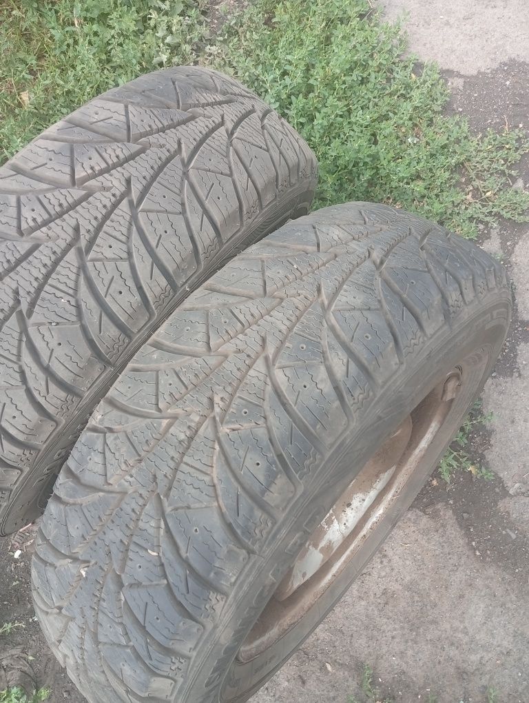 Срочно продам одну пару колес зимнюю россава snowgard 175.70.13