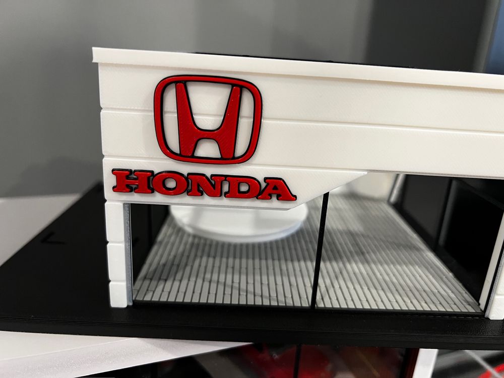 Diorama Stand Automóveis Honda 1:64