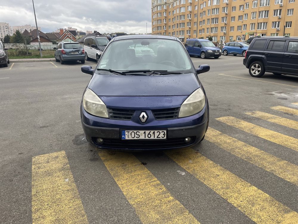 Разборка Renault Scenic 2 1.9 диз двигатель