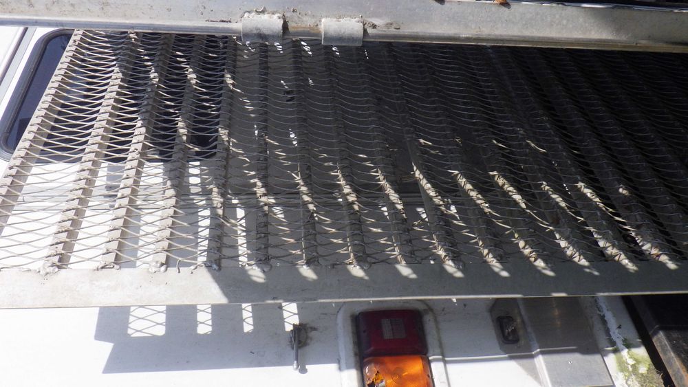 Najazd Aluminiowy , Rampa Tylna Uchylna Aluminiowa Skladana