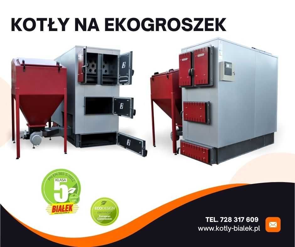 Kocioł PIEC z podajnikiem na Ekogroszek 150KW 5 klasa ECODESIGN