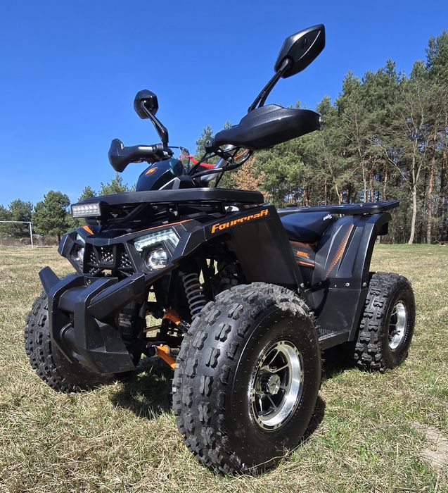 Quad Forcraft Asix 125 cc czarno- pomarańczowy - nowy - taniej 1000 zł