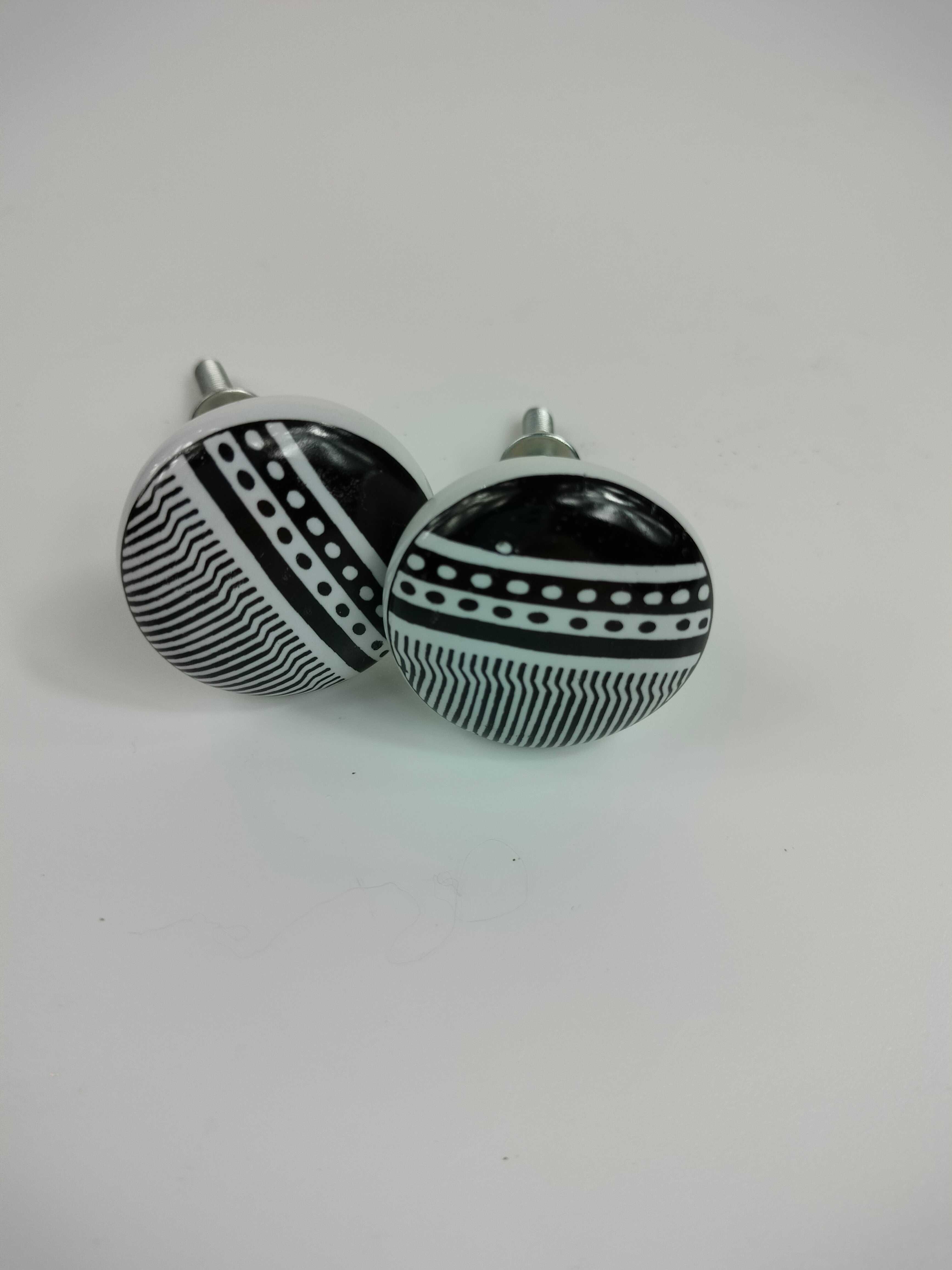 zestaw 2 sztuki gałek ceramicznych Action gałki