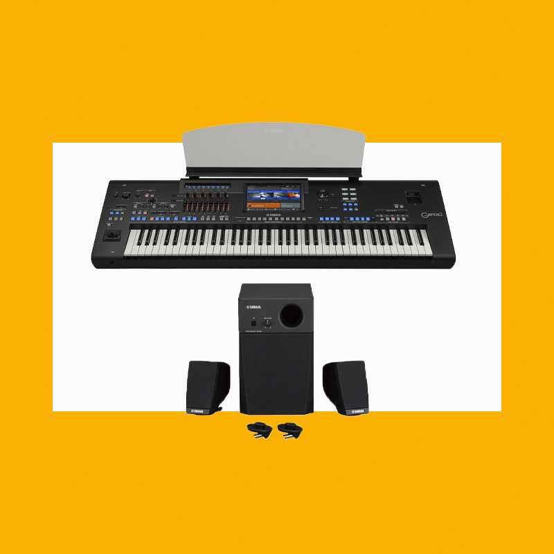 YAMAHA GENOS2 keyboard plus głośniki GNS-MS01