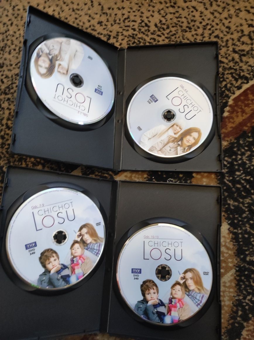 Chichot Losu serial DVD